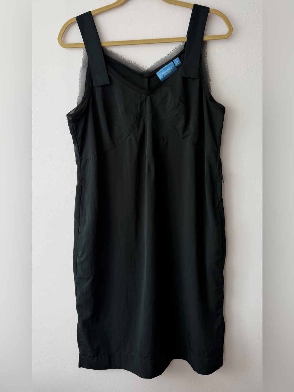 Simply Vera Vera Wang Little Black Dress with Lace Trim